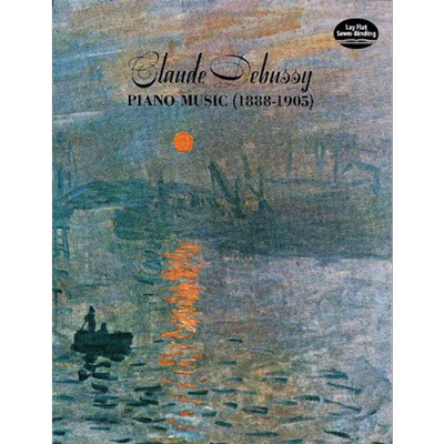 预售 Claude Debussy Piano Music 进口艺术 克劳德德彪西钢琴曲1888-1905【中商原版】
