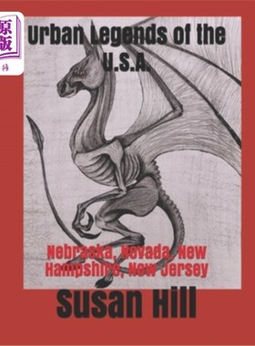 海外直订Urban Legends of the U.S.A.: Nebraska, Nevada, New Hampshire, New Jersey 美国都市传奇:内布拉斯加州、内华达