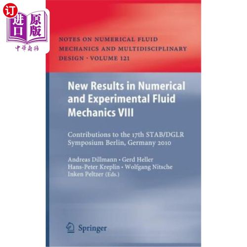 海外直订New Results in Numerical and Experimental Fluid Mechanics VIII: Contributions to 数值和实验流体力学的新成果