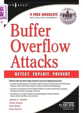 海外直订Buffer Overflow Attacks 缓冲区溢出攻击