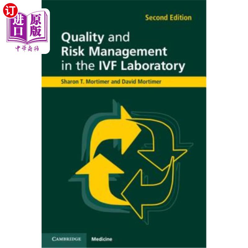 海外直订医药图书Quality and Risk Management in the IVF Laboratory 体外受精实验室的质量和风险管理