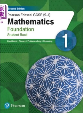 海外直订Pearson Edexcel GCSE (9-1) Mathematics Foundatio... 皮尔逊埃德塞GCSE(9-1)数学基础学生用书1