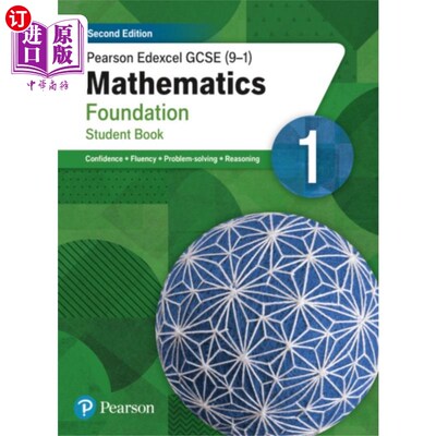 海外直订Pearson Edexcel GCSE (9-1) Mathematics Foundatio... 皮尔逊埃德塞GCSE(9-1)数学基础学生用书1
