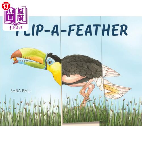 海外直订Flip-A-Feather: A Mix-And-Match Board Book Flip-A-Feather：混搭板书