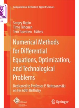 海外直订Numerical Methods for Differential Equations, Optimization, and Technological Pr 微分方程、优化和技术问题的数值