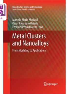 海外直订Metal Clusters and Nanoalloys: From Modeling to Applications 金属团簇和纳米合金：从建模到应用