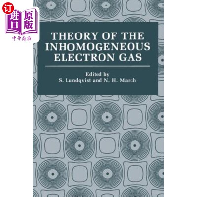 海外直订Theory of the Inhomogeneous Electron Gas 非均匀电子气理论