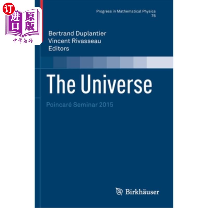 海外直订The Universe: Poincaré Seminar 2015 宇宙:2015年庞加莱研讨会