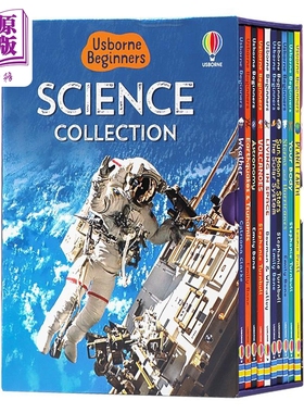 尤斯伯恩初学者系列 科学 10本盒装 Usborne Beginners Science Boxset 10 books英文原版 儿童科普绘本读物 精装【中商原版?