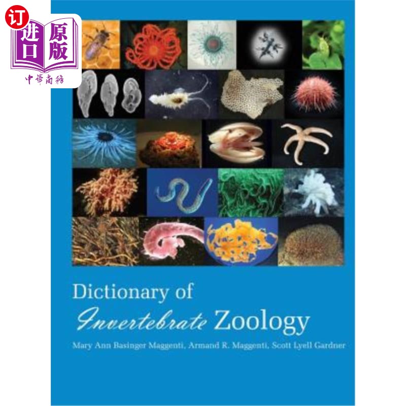 海外直订Dictionary of Invertebrate Zoology --Paperback 无脊椎动物生态学词典平装本