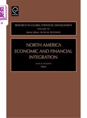 海外直订North American Economic and Financial Integration 北美经济金融一体化