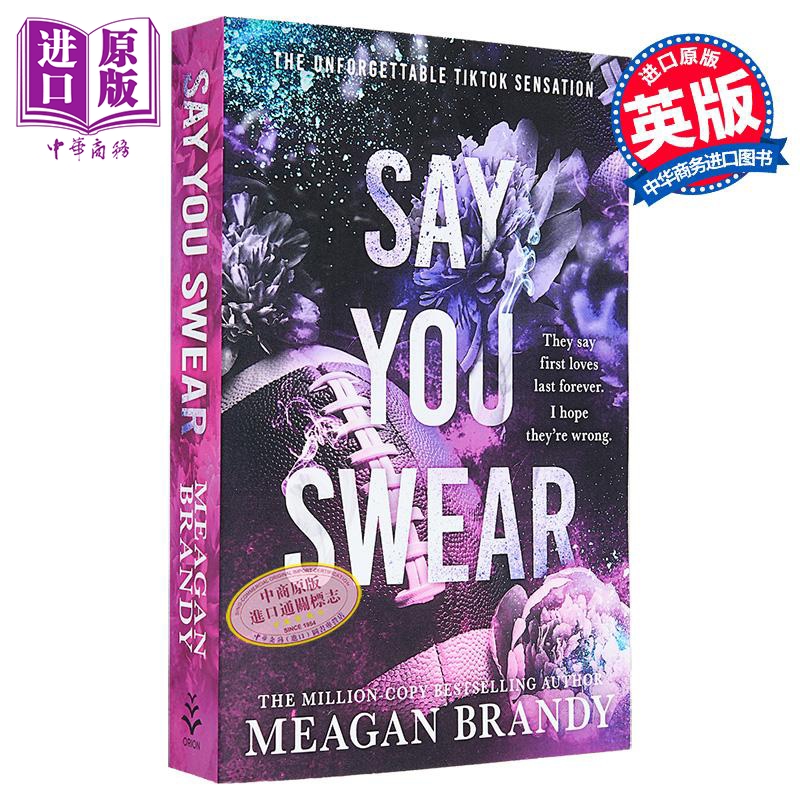 你发誓吧 Boys of Avix系列1 Say You Swear 英文原版 Meagan Brandy 现代浪漫爱情故事 国际流行小说【中商原版】