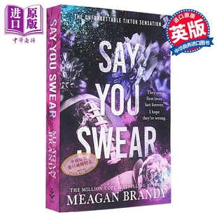 Avix系列1 中商原版 Meagan Boys Brandy You Say 国际流行小说 你发誓吧 Swear 现代浪漫爱情故事 英文原版