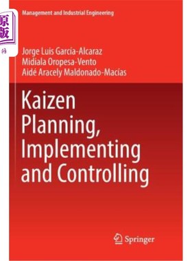海外直订Kaizen Planning, Implementing and Controlling 改善计划、实施和控制