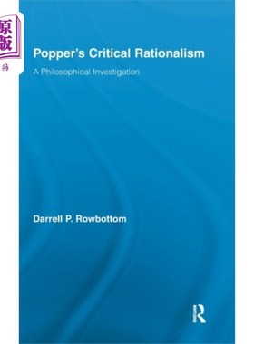 海外直订Popper's Critical Rationalism 波普尔的批判理性主义