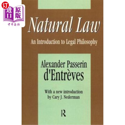 海外直订Natural Law: An Introduction to Legal Philosophy 《自然法:法律哲学导论》