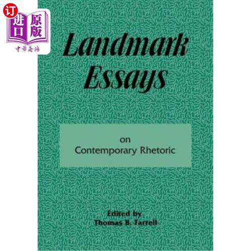 海外直订Landmark Essays on Contemporary Rhetoric: Volume 15 当代修辞学的里程碑式论文：第15卷