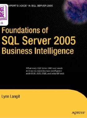 海外直订Foundations of SQL Server 2005 Business Intelligence SQL Server 2005商业智能基础