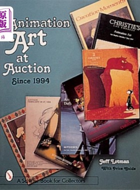 海外直订Animation Art at Auction: SInce 1994 拍卖中的动画艺术:自1994年以来