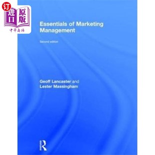 海外直订Essentials of Marketing Management 营销管理要点
