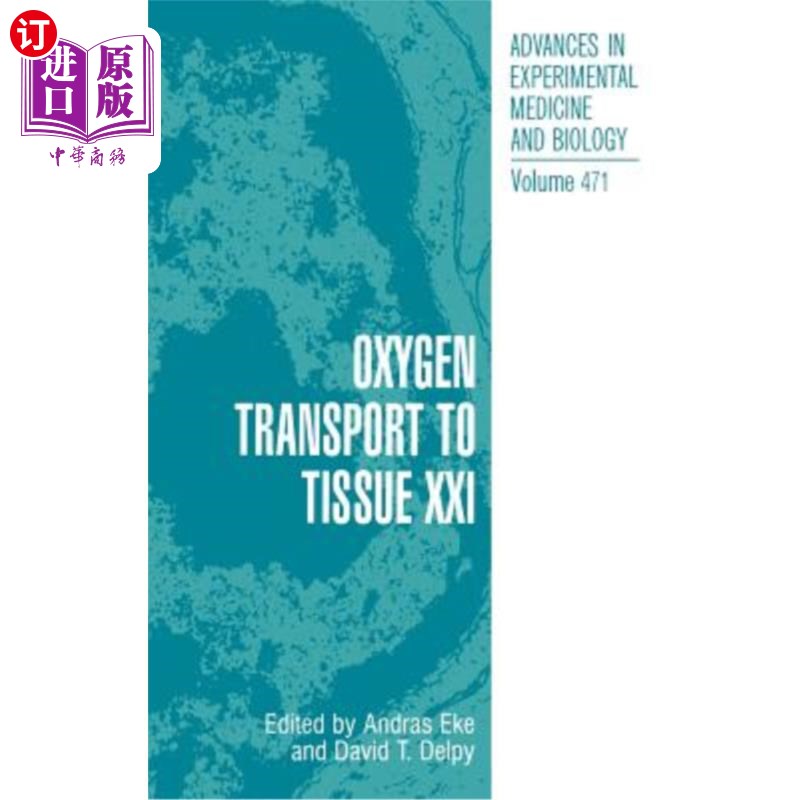 海外直订Oxygen Transport to Tissue XXI 氧气输送到组织XXI
