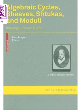海外直订Algebraic Cycles, Sheaves, Shtukas, and Moduli: Impanga Lecture Notes 代数圈、滑轮、Shtukas和模：Impanga讲义