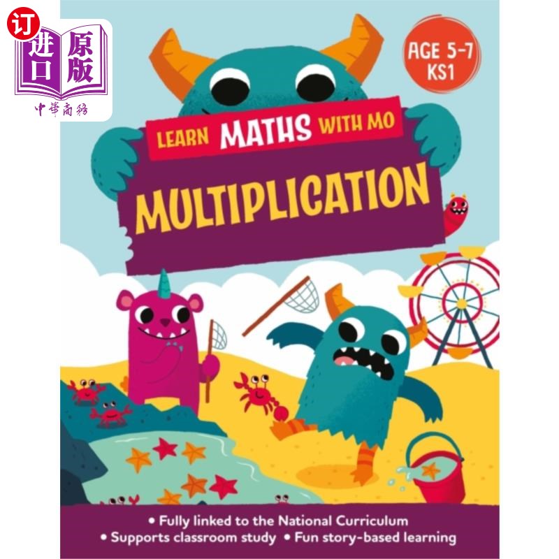海外直订Learn Maths with Mo: Multiplication 用Mo:乘法学数学
