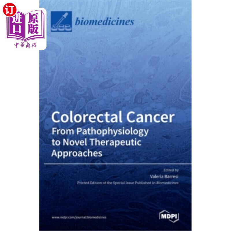海外直订医药图书Colorectal Cancer: From Pathophysiology to Novel Therapeutic Approaches 结直肠癌：从病理生理学到新
