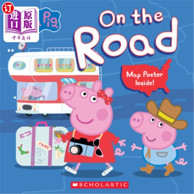 海外直订On the Road (Peppa Pig) (Media Tie-In) 在路上（Peppa Pig）（媒体配合）