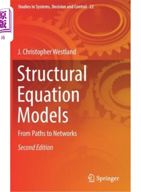 海外直订Structural Equation Models: From Paths to Networks 结构方程模型：从路径到