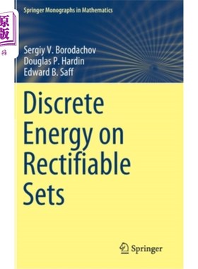 海外直订Discrete Energy on Rectifiable Sets 可整流集上的离散能量