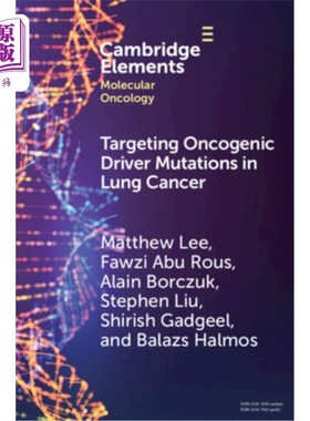 海外直订医药图书Targeting Oncogenic Driver Mutations in Lung Cancer 针对肺癌的致癌驱动基因突变