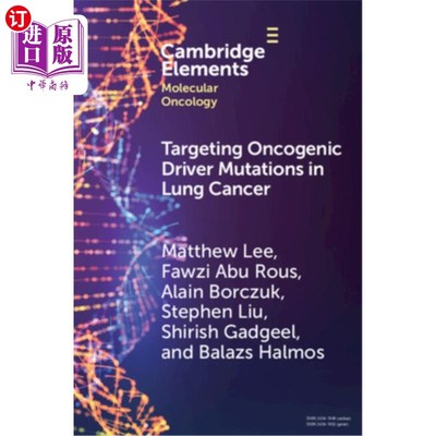 海外直订医药图书Targeting Oncogenic Driver Mutations in Lung Cancer 针对肺癌的致癌驱动基因突变