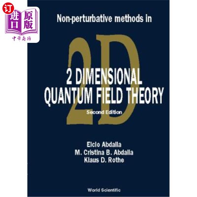 海外直订Non-Perturbative Methods in 2 Dimensional Quantum Field Theory (2nd Edition) 二维量子场论中的非微扰方法（第