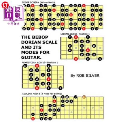 海外直订The Bebop Dorian Scale and its Modes for Guitar 贝波普·多里安音阶及其吉他调式