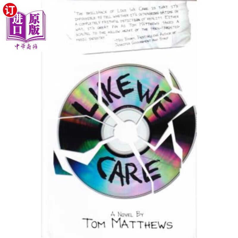 海外直订Like We Care 就像我们在乎
