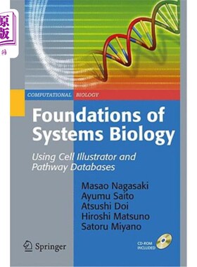 海外直订Foundations of Systems Biology: Using Cell Illustrator and Pathway Databases [Wi 系统生物学基础:使用Cell