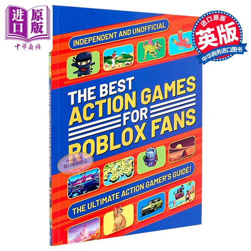 好的罗布乐思粉丝动作游戏 The Best Action Games for Roblox Fans 英文原版 Welbeck Childrens Books【中商原版】