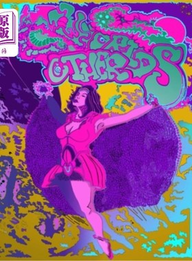 海外直订Other Worlds Adult Sized Coloring Book 其他世界成人大小的彩色书