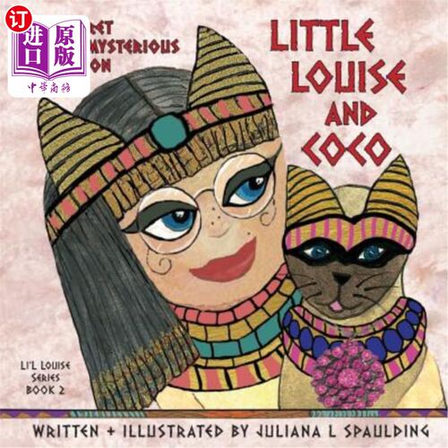 海外直订Little Louise And Coco: The Secret Of The Mysterious Medallion 小路易丝和可可：神秘奖章的秘密