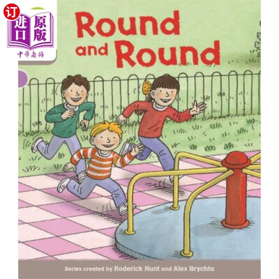 海外直订Oxford Reading Tree Biff, Chip and Kipper Storie... 牛津阅读树Biff, Chip和Kipper故事解码和发展:第1级:圆和圆