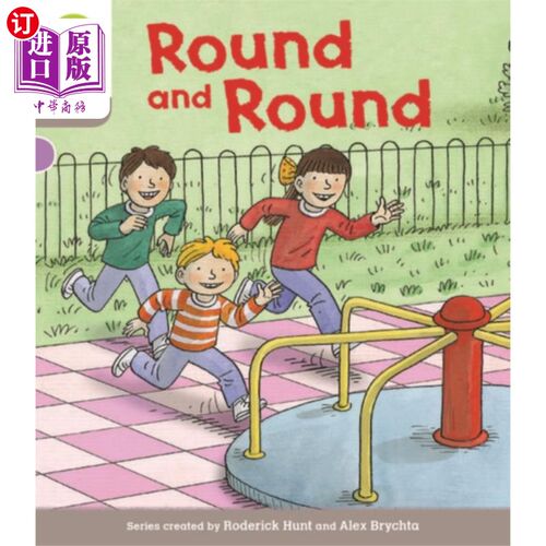 海外直订Oxford Reading Tree Biff, Chip and Kipper Storie... 牛津阅读树Biff, Chip和Kipper故事解码和发展:第1级:圆和圆