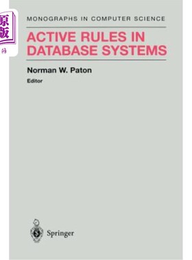 海外直订Active Rules in Database Systems 数据库系统中的活动规则