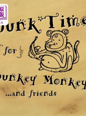 海外直订Bunk-Time for Bunkey Monkey 猴子趴床时间到了