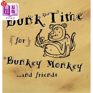 海外直订Bunk-Time for Bunkey Monkey 猴子趴床时间到了