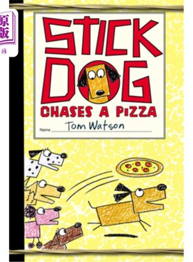 海外直订Stick Dog Chases a Pizza 棍子狗追逐披萨