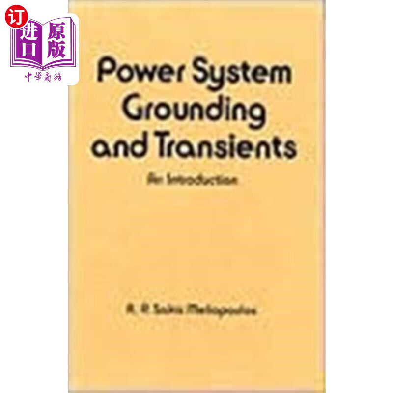 海外直订Power System Grounding and Transients 电力系统接地和瞬变