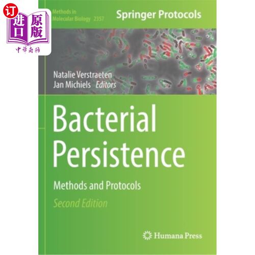 海外直订医药图书Bacterial Persistence: Methods and Protocols 细菌持久性:方法和协议