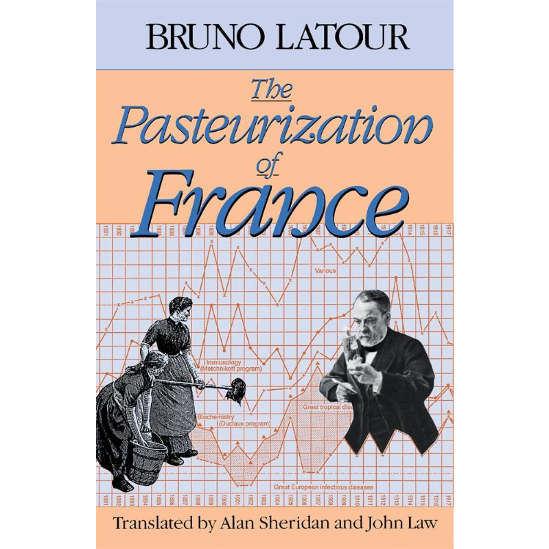 预售 巴斯德的实验室 细菌的战争与和平 The Pasteurization of France 英文原版 Bruno LaTour 布鲁诺拉图尔 【中商原版】