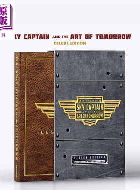 现货 天空上尉与明日世界 豪华版艺术集 绘本小说 英文原版 Kevin Conran s Sky Captain and the Art of Tomorrow【中商原版】